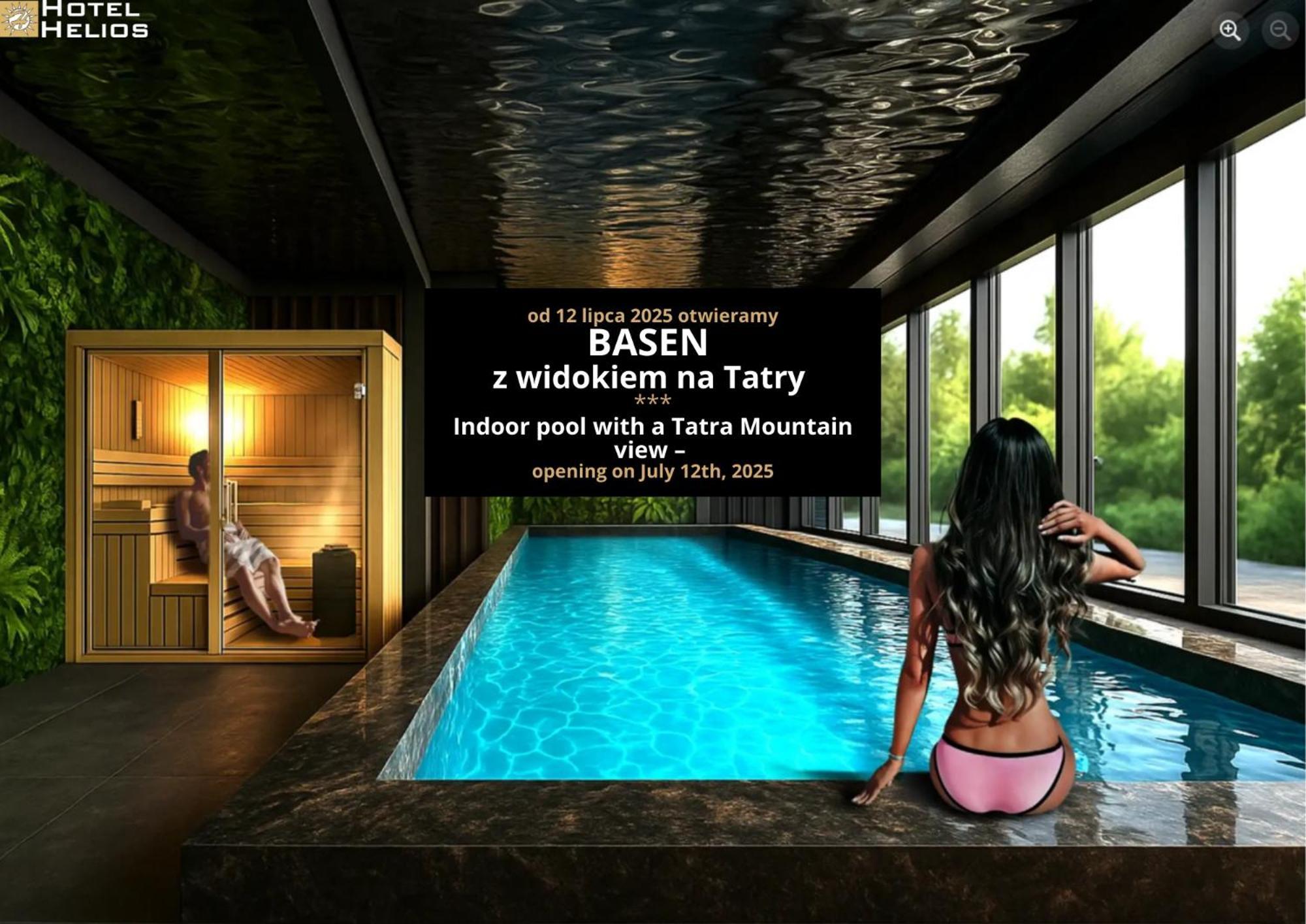 Hotel Helios 300M Od Krupowek Nowy Basen Od 12 Lipca Zakopane Ngoại thất bức ảnh